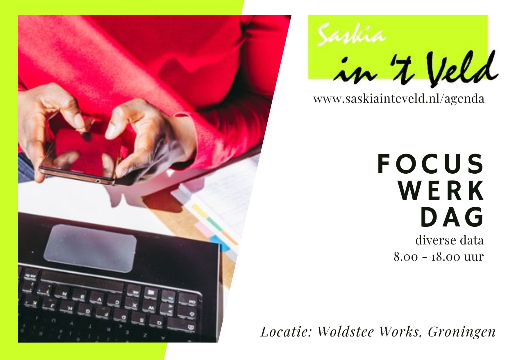 Saskia in 't Veld | FocusWerkDag